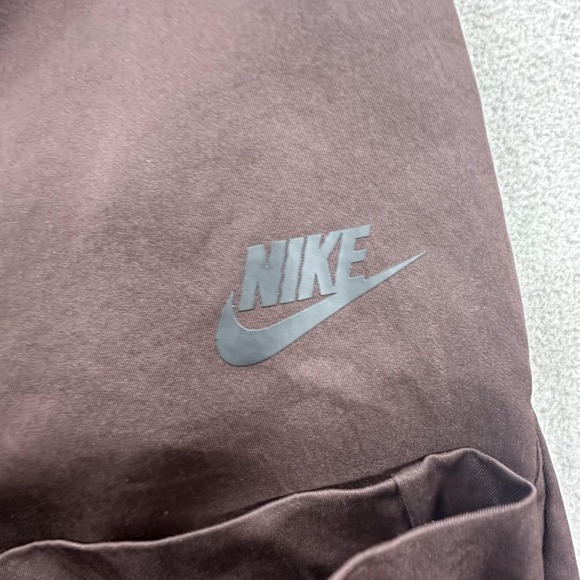 Nike Pants Mens Large Brown Tech Woven Commuter Zipper Pockets DH4224 - Picture 5 of 16